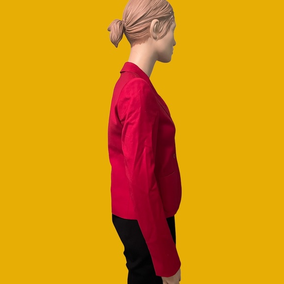 Theory wool red jacket - Picture 2 of 7